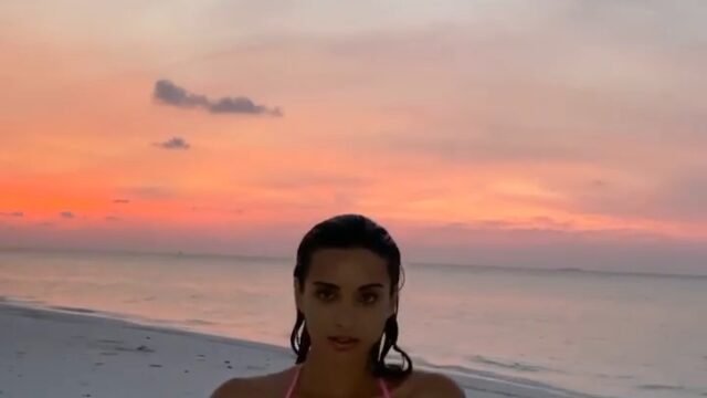 Liza Kovalenko nude tease on bed so hot !!!