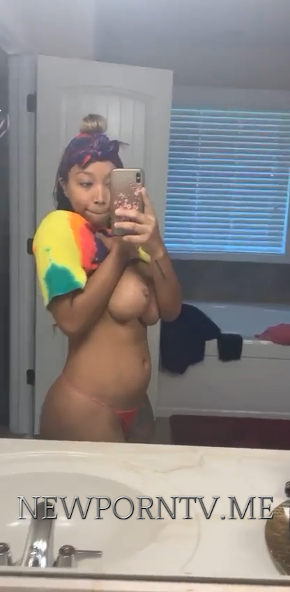 Zonnique / Zonnique Pullins Leak Video From Twitter – Nipple pink so lewd !!