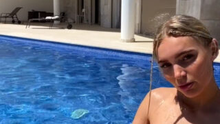 Alexisshv Topless Show Body In Pool Video Onlyfans Leaks So Hot