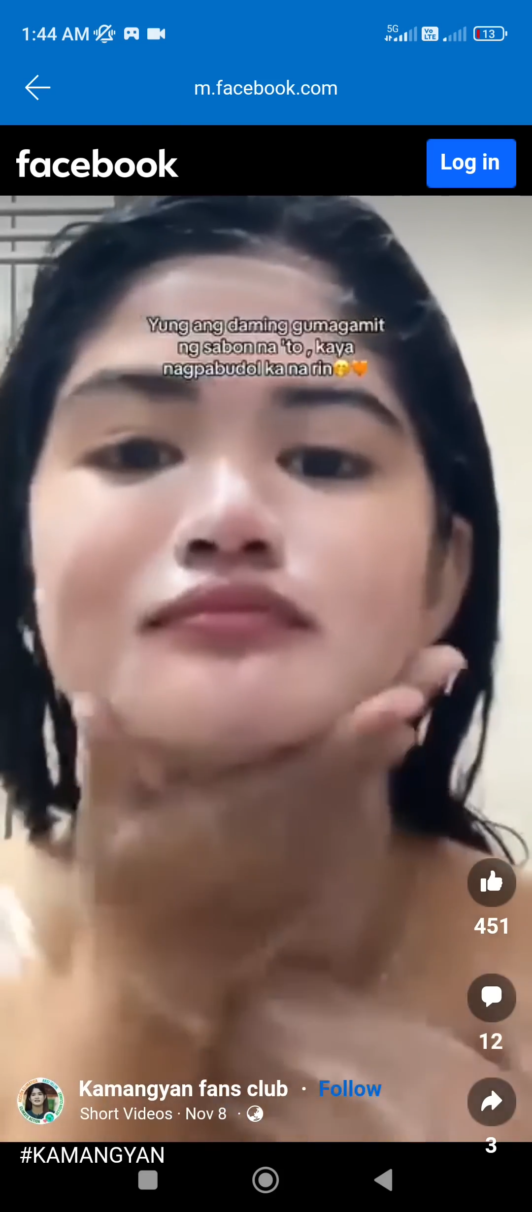 kamangyan naked shower leak viral video sex tape so hot
