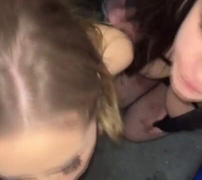 Bronwin Aurora Elevator Threesome Video Leaked