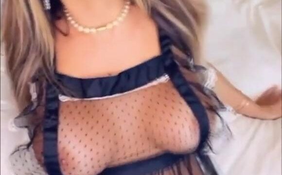 Juli Annee Slutty Maid Nude Lingerie Video