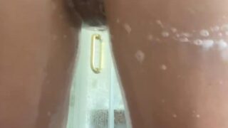 Amanda Trivizas Spreading Wet Pussy Shower Video