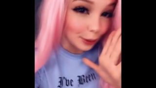 Belle Delphine Topless Twitter Tits Reveal Nude Video