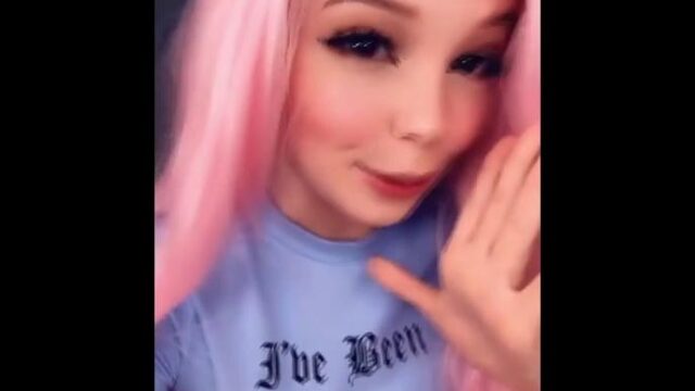 Belle Delphine Topless Twitter Tits Reveal Nude Video