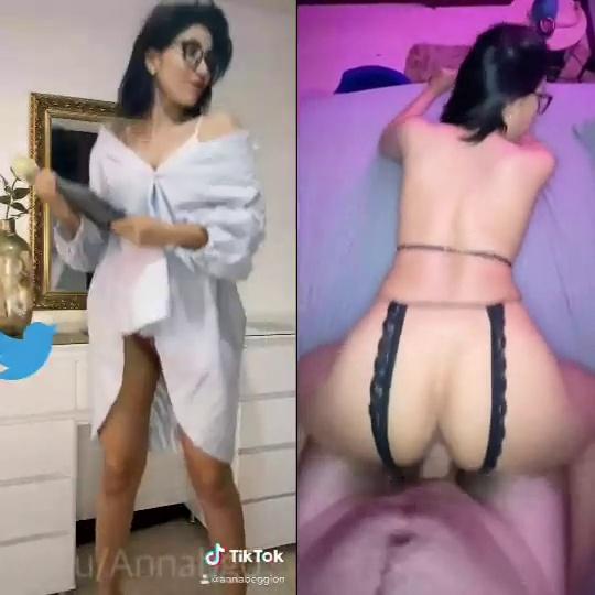 Tiktok Slut Before Vs After Rough Doggystyle